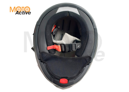 Шлем снегоходный ZOX Condor, стекло с электроподогревом, черный матовый