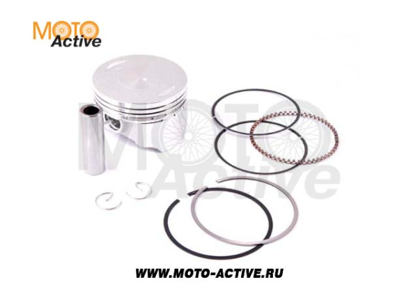 Поршень d-67, p-16 двиг.250см3  CG250-B 167FMM в сборе 4T