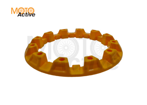 Пластик накладка декоративная бэдлок ATV WILD TRACK, 10" желтый