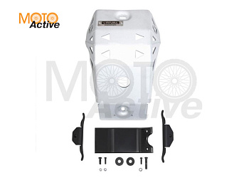 Защита двигателя алюминиевая Skid plate MotoLand XT250 ST Fitting kit