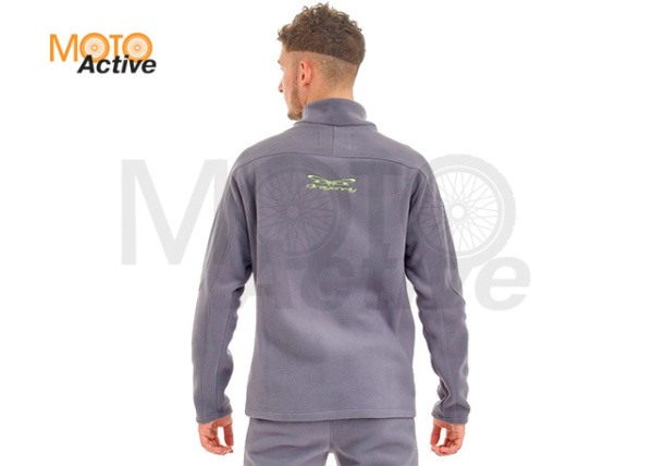 Мужская флисовая кофта Level Gray Lemon (L)