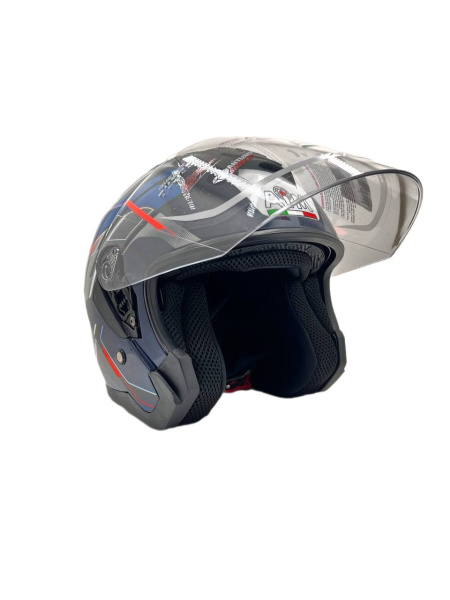 Шлем AiM JK526 Blue/Red/Black