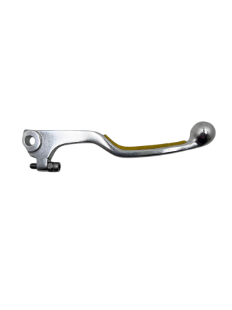 Рычаг тормоза с силиконовой вставкой ACCEL KX125/250 88-92 RMX250 89-98 DRZ250 01-07 желтая