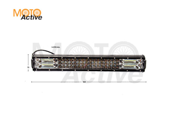 Фара LED-20 балка 288W RAY-W 20"
