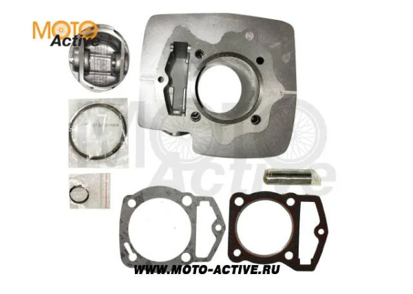 Цилиндро-поршневая группа 4T двиг. CB250 d-69, p-17 (тефлон) 169FMM