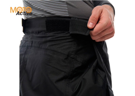 Штаны - дождевик. EVO BLACK (мембрана), 146-152 (XXS)