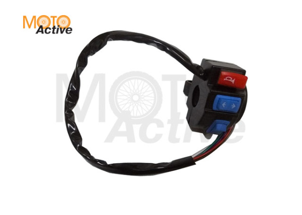 Блок руля 3 в 1 (стоп,Эл.стартер, свет 2 полож)