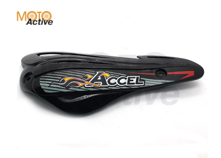 Защита рук с пластиковыми щитками ACCEL HGS-12 универсальная (черная)