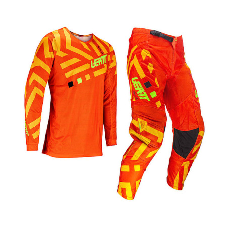 Комплект мотоджерси/мотоштаны подростковый Leatt 3.5 Jr Ride Kit Citrus