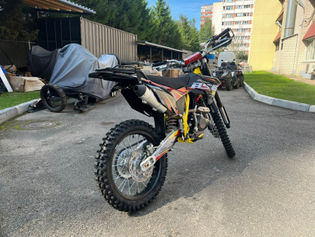 Эндуро / кроссовый мотоцикл BSE Z3 V 21/18 Yellow Twist (015)