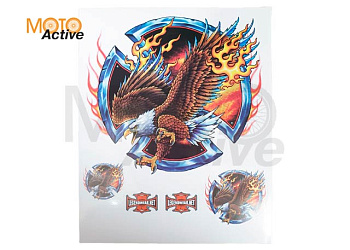 Наклейки набор WOLF Х5050 18*25