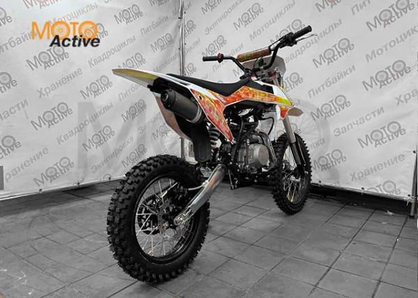 Питбайк SSSR CORE 125 E SA 17/14 Cosmic Orange 1 (Полуавтоматическая КПП, кикстартер)