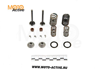 Клапаны (компл. пруж.сухарь) 139QMB 50/80см3