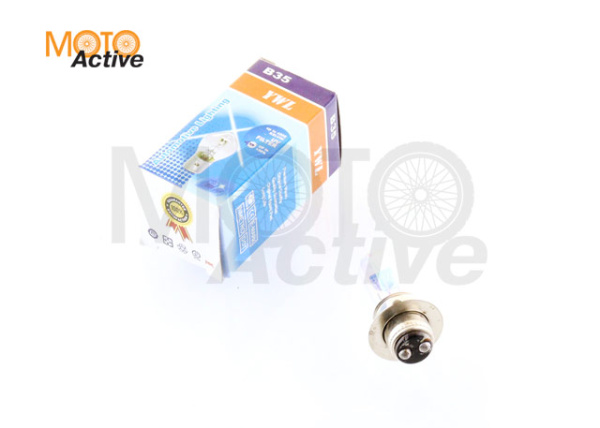 Лампа P15D-25-1 (1 ус) 12V 35W/35W (хамелеон радужный) "YWL"