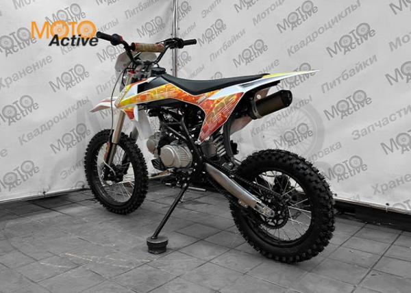 Питбайк SSSR CORE 125 E SA 17/14 Cosmic Orange 1 (Полуавтоматическая КПП, кикстартер)