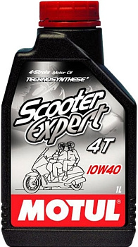 Масло Motul 4T Scooter Expert 10W-40 1 л (арт. 101257)