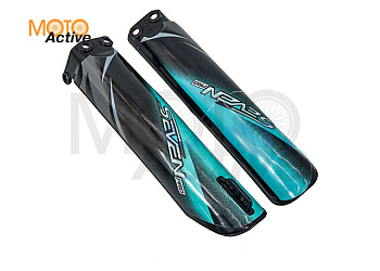 Защита передних амортизаторов питбайк Seven Medalist pro 17/14