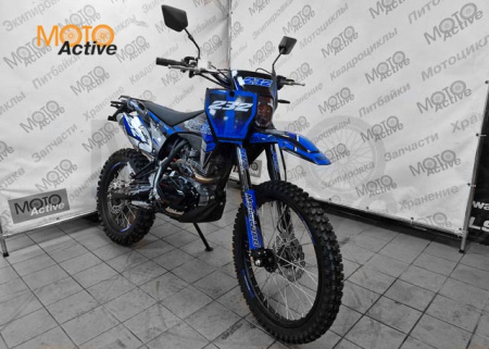 Мотоцикл кроссовый Motoland XT300 HS (172FMM) (BB-300cc) синий с ПТС
