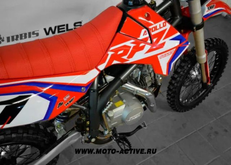 Питбайк APOLLO RFZ START 125 LЕ 17х14 ( Красный/RED)