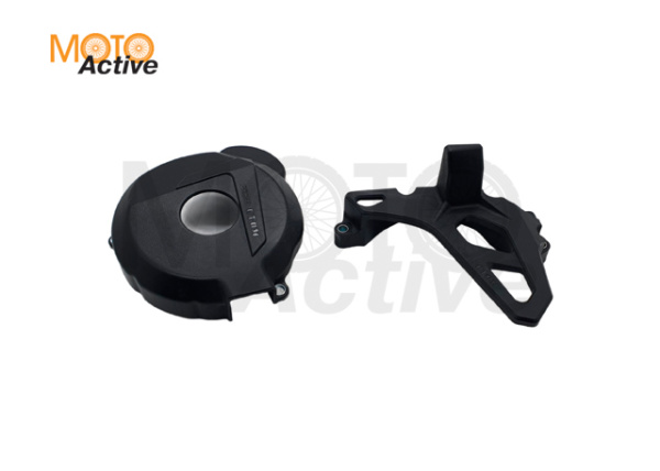 Защита крышки левого картера   защита ведущей звезды ZS172FMM-3A, 174MN (черный)