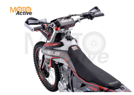 Кроссовый мотоцикл WELS PR250 Красный