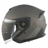 Шлем открытый со стеклом ORIGINE PALIO Techy, черный/титановый