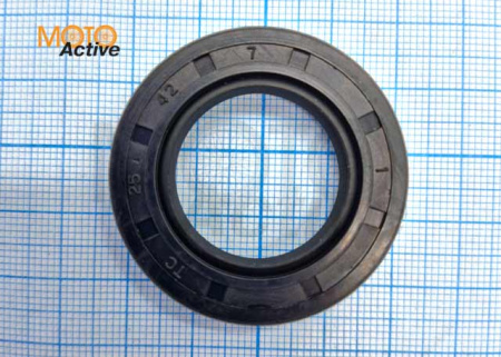 Сальник 25х42х7 заднего колеса BSE J1 J2 Z1 Z2 Z3 KAYO T2 (7.330.0101)