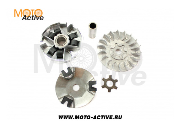 Комплект (вариатор пер.  нар. шкив) Yamaha Jog 50 SCOOTER-M