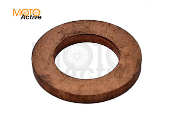 Шайба медная 10х18х2