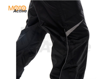 Штаны - дождевик. EVO BLACK (мембрана), 146-152 (XXS)