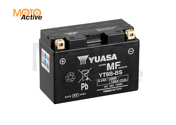 Мотоциклетная аккумуляторная батарея Yuasa Maintenance Free VRLA YTX9-BS(CP), 8 Ач