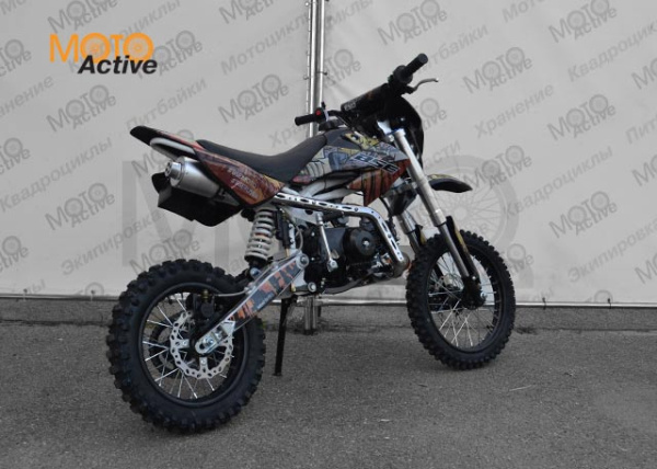 Питбайк  BSE EVO 110e Samurai SA - 14/12 (Полуавтомат КПП)