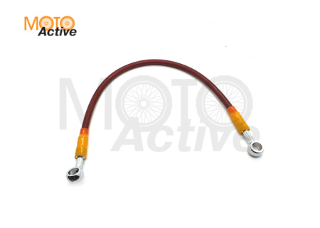 Шланг гидравлический тормозной (армированный) L= 400 d=10мм красный