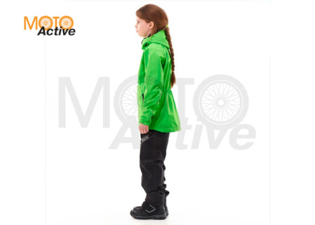 Комплект дождевой (куртка, брюки) EVO FOR TEEN GREEN (мембрана)