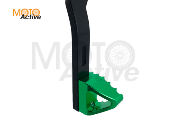 Педаль заднего тормоза CNC зеленая