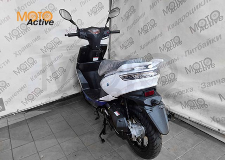 Скутер Regulmoto EAGLE 50 (LJ80QT-3L) колёса R12, Белый/синий