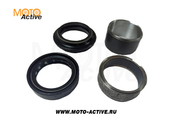 Ремкомплект переднего амортизатора пера 33х43х10,5 сальник(1шт) пыльник(1шт) напрвляющие(2шт)