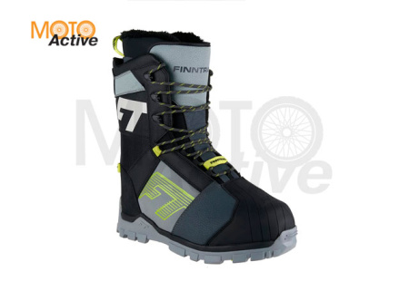 Снегоходные ботинки FINNTRAIL BLIZZARD GRAPHITE-YELLOW