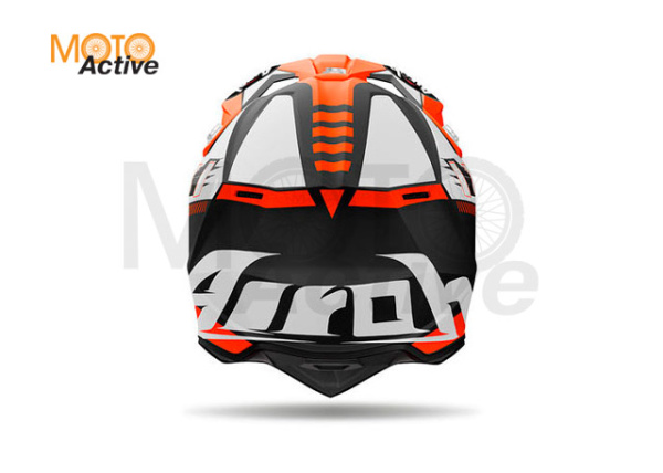 Кроссовый шлем Airoh Wraaap V24 Feel Orange Matt