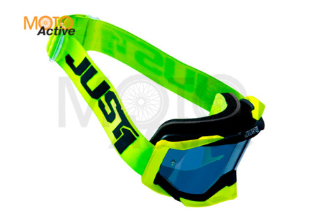 Очки для мотокросса JUST1 IRIS 2.0 (Hi-Vis желтый)
