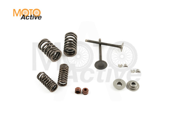 Клапаны (пара, в сборе) 4T CB125 (L-76 mm)