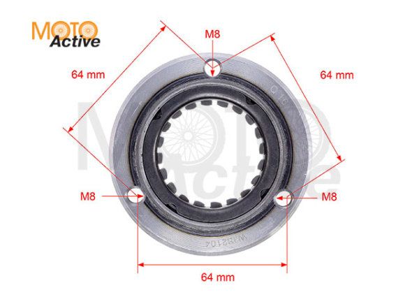 Обгонная муфта KAYO двиг. ZS CB250D-G (воздушный) CN
