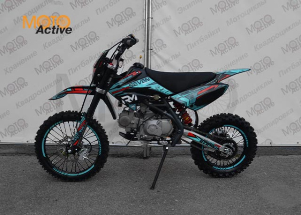 Питбайк Regulmoto SEVEN MEDALIST 17/14 (черный/синий)