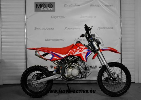 Питбайк APOLLO RFZ START 125 LЕ 17х14 ( Красный/RED)