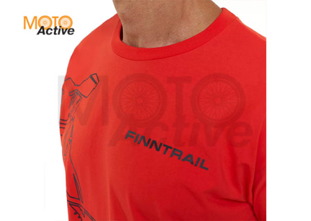Футболка FINNTRAIL Snowmobile 6715 Red