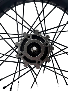 Диск колесный задний 16"x2,15 Athlete', ось 17 мм