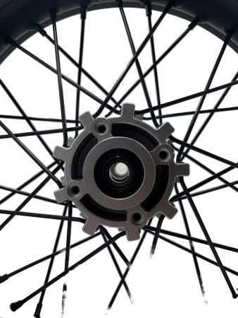 Диск колесный задний 16"x2,15 Athlete', ось 17 мм