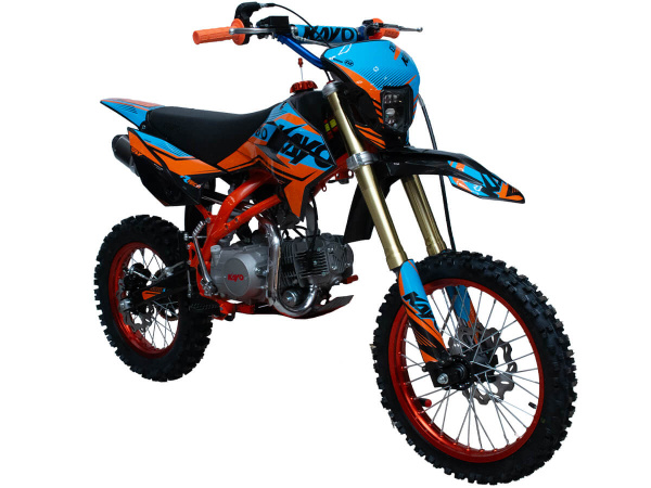 Питбайк KAYO EVOLUTION K125EM 17/14 KRZ (механ. сцепл., эл. стартер) Питбайк KAYO EVOLUTION K125EM 17/14 KRZ (механ. сцепл., эл. стартер)