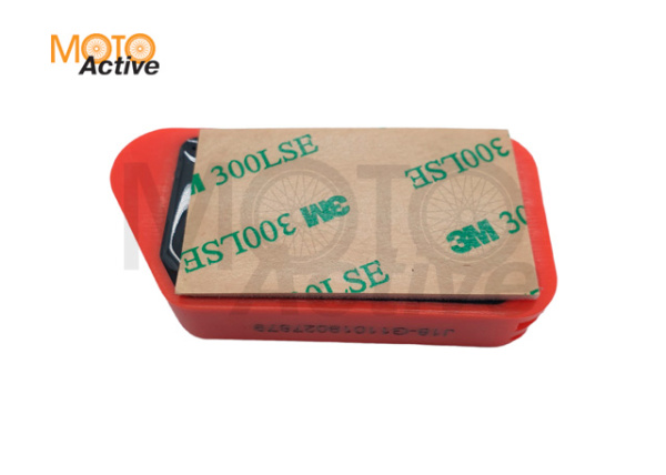 Счетчик моточасов (без тахометра) беспроводной SM-PARTS SMP-016B красный