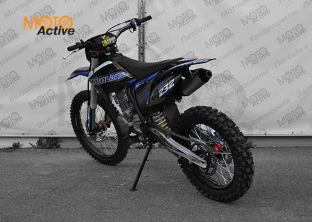 Мотоцикл кроссовый Motoland XT300 HS (172FMM) (BB-300cc) синий